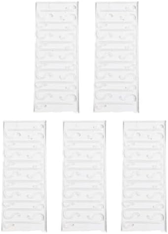 50 PCS Transparent S-Shaped Hooks For Christmas Ornaments