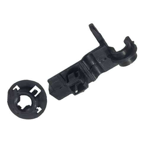 DEVMO 2pcs Hood Support Prop Rod Holder Clips-Grommet 53452-02060 90480-15034 Compatible with Corolla 4Runner Camry C-HR Sienna Tacoma Tundra