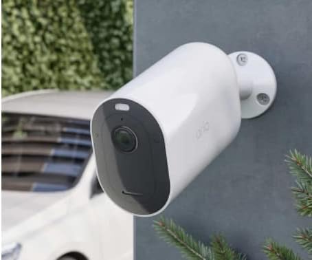 Arlo Pro 4 XL Spotlight 3 Camera Security Bundle - 2K, Motion Only, VMS4352P (Renewed)