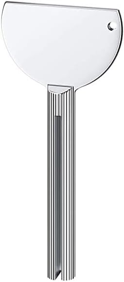 2Pcs Toothpaste Squeezer,Metal Tube Squeezer Key Stainless Steel Dispenser Roller Tube Presser Roller Tube Wringer Key Bathroom and Kitchen Gadgets for Various Tube Ointment Product (2Pcs Silver)
