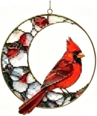2D Flat Bird Acrylic Window Hanging Ornament Home Wall Decor Suncatcher