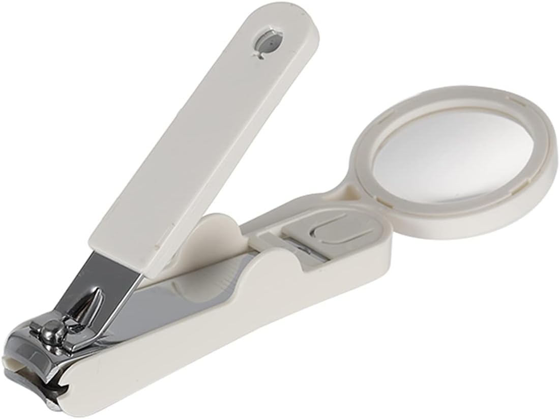 Remedic Extra Large Nail Clippers with Magnifier for Fingernails & Toenails – Arthritis-Friendly Grip - Perfect for Elderly & Low Vision Users – professional quality - sharp blades for precise cutting