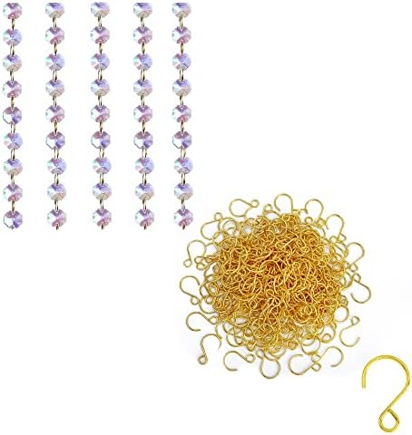 H&D Chandelier Prisms Hanging Wedding Garland Decoration Ornament,DIY Crystal Decoration Accessories