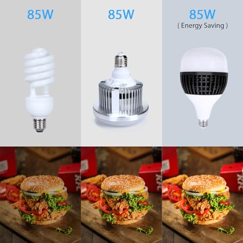 HPUSN Softbox Lighting Kit 2x76x76cm Professional Continuous Studio Photography Photo Studio Equipment with 2pcs E27 Socket 85W 6500K LED Bulbs for Portrait and Product Shooting - size: SB02PRO