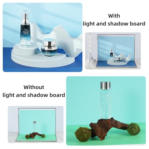 Meking 12Pcs 22Patterns Small Product Photography Backdrops Kit Photo Background Food Photography Backdrop Board with Carrying Bag and Drawstring Bag(16.5X11inch) - color: Prop set series