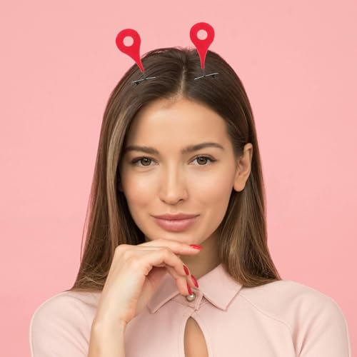 8pcs Creative Hair Clips with Question Mark and Arrow Headbands Cute Hair Barrettes Set for Party Styling and Photo Props and Teens