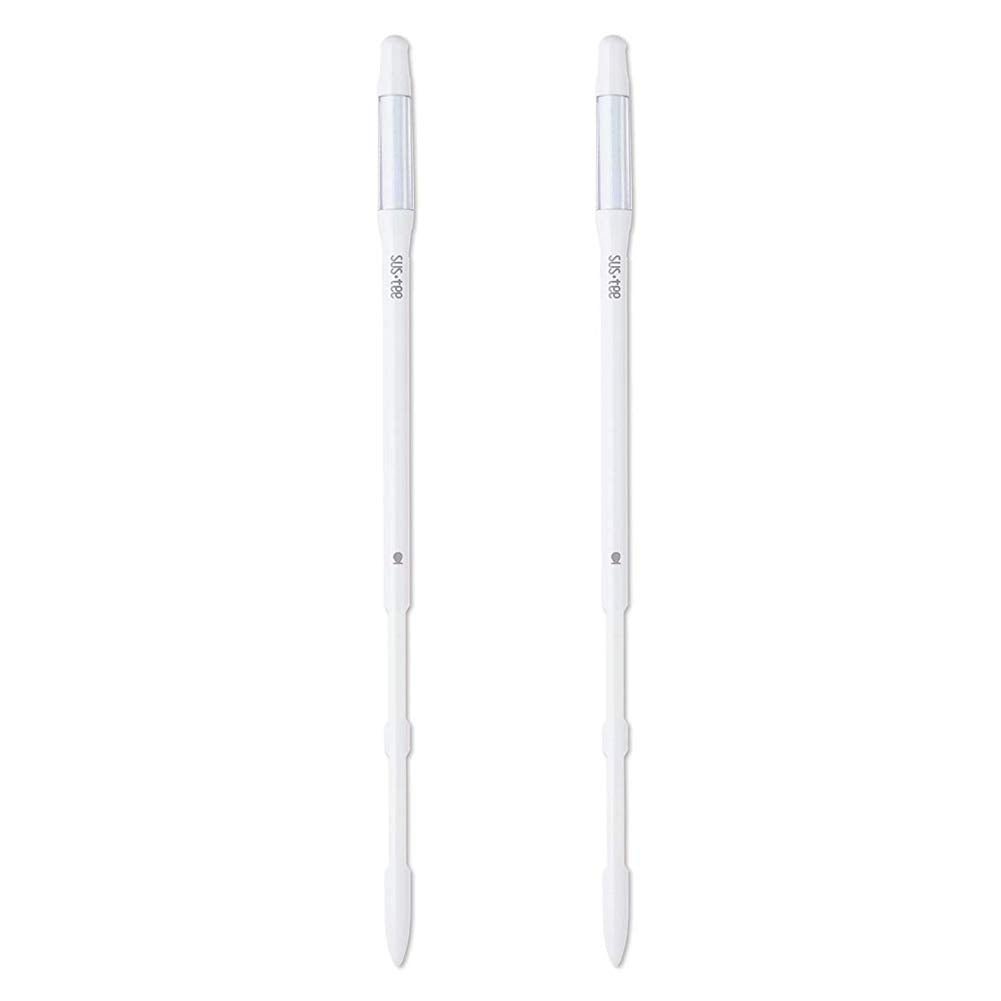 Sustee Aquameter Set of 2, Plant Moisture Sensor, (White, Large, Refillable)