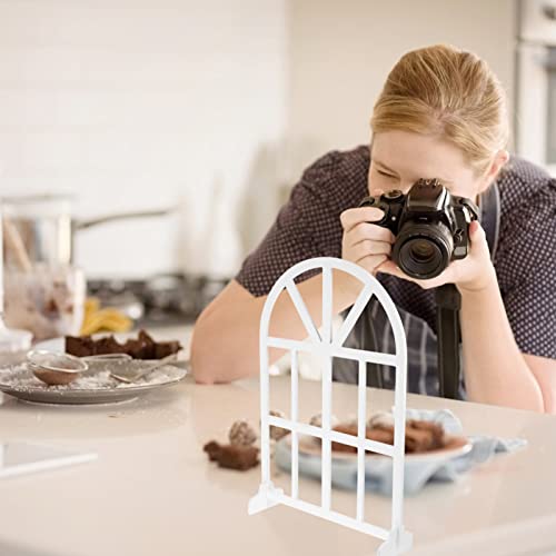Simulation Window Light Shadow Photography Background Board Reusable Photo Tabletop Backdrops for Food Cosmetics Jewelry Ornaments Makeup Skin Care Small Product B Photobooth Props