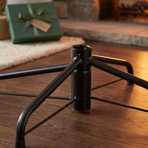 Folding Artificial Christmas Tree Stand, 4 Legs for 1.26'' Poles