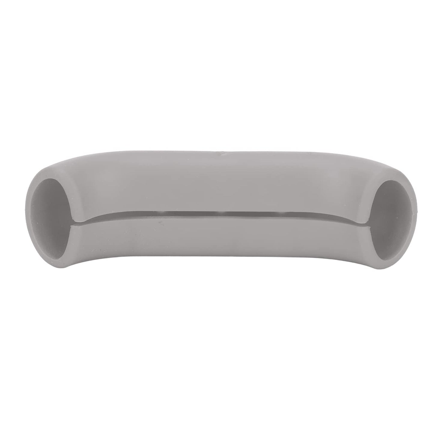2 Pieces Silicone Hot Handle Holder, Non Slip Pot Holders Cover Assist Hot Pan Handle Rubber Heat Pot Sleeve Grip Cookware Handle for Frying Cast Iron Skillet Metal Pan (Gray)