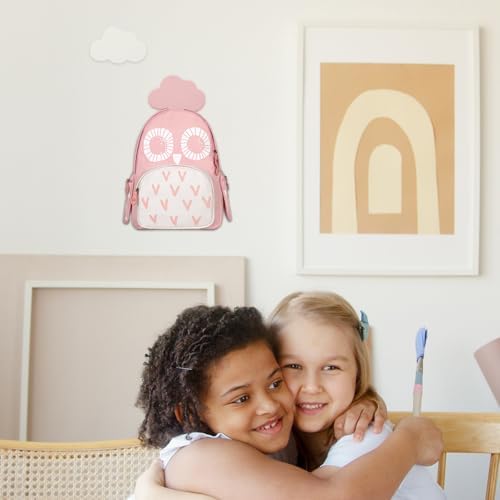 Abaodam 2pcs Lovely Cloud Shaped Hanging Hooks for Wall Decoration, Practical Wooden Cloud Hooks with Mounting Accessories, White Wall Ornaments for Room and Shop Window Decor