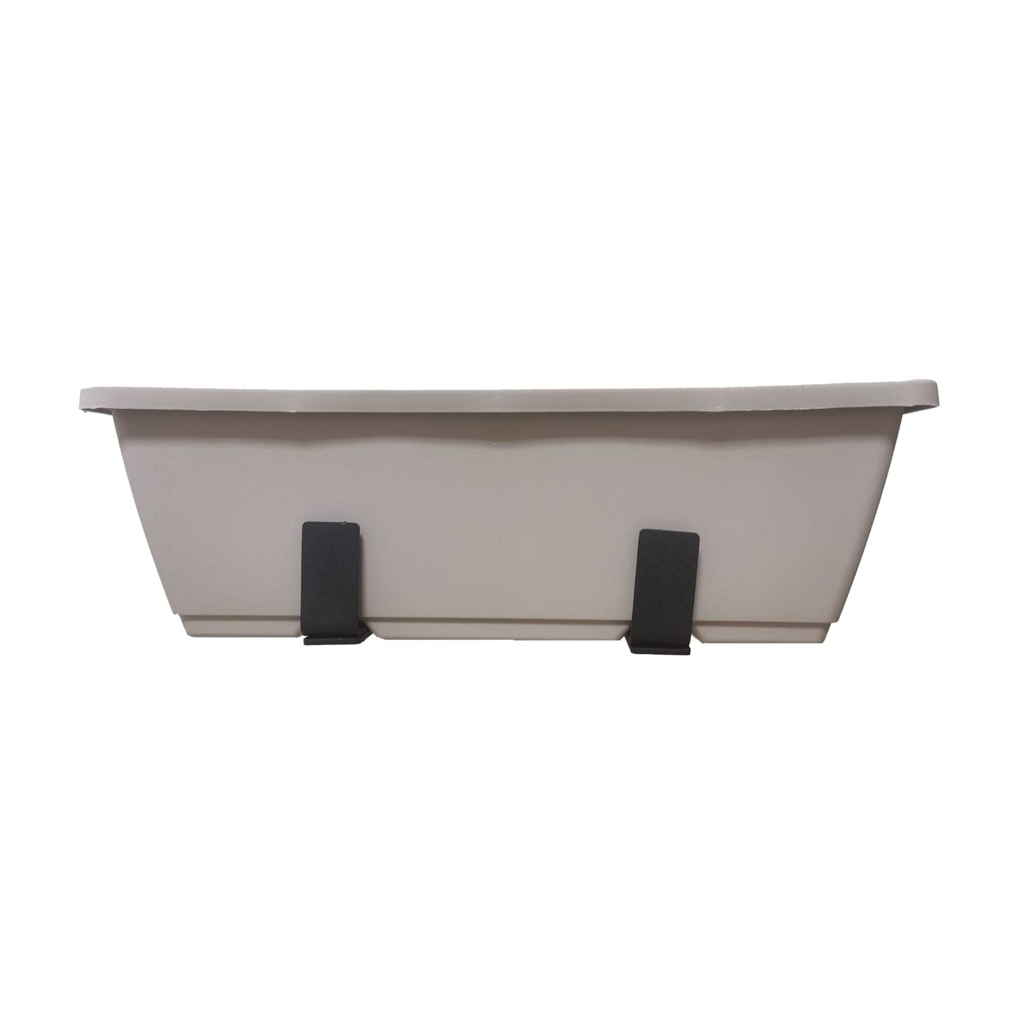 TINGYU Adjustable Planter Box Bracket,Flower Window Box Bracket,Planter Shelving with Adjustable Size The Width of The Bottom of The Planter Box