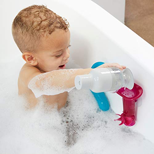 Boon Bundle Baby and Toddler Bath Toys - Includes Boon Pipes, Cogs, and Tubes Bathtub Toys - Toddler Sensory Toys - Multicolored - 13 Count - Ages 12 Months and Up