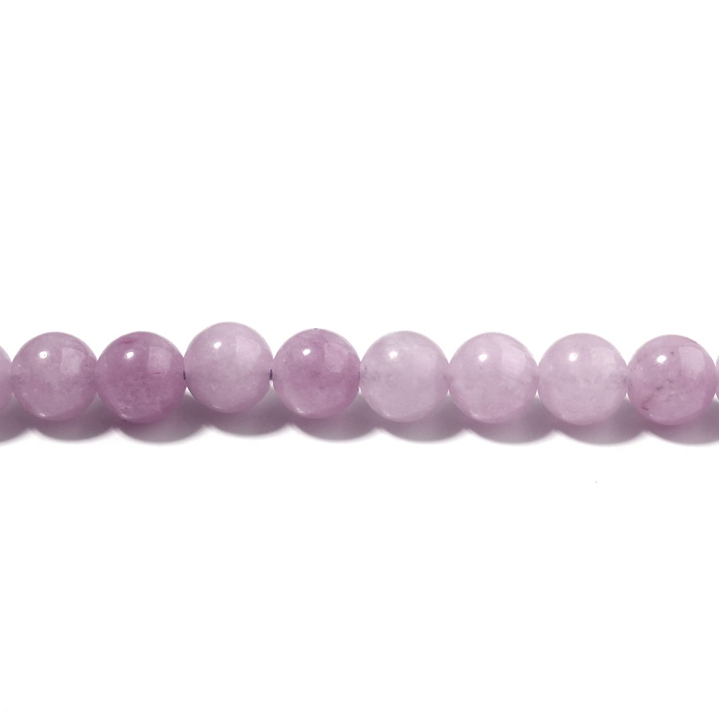 Filluck Natural Stone Beads Pink Opal 8mm Polished Round Smooth Gemstone Beads for Jewelry Making 15 Inch(Pink Opal,8mm)