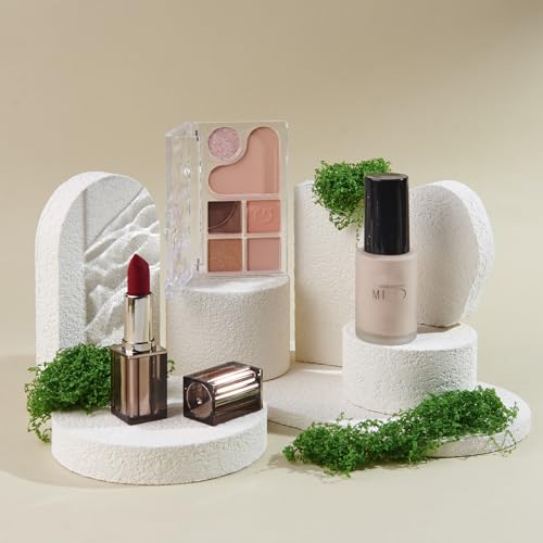 7PCS Product Photography Props: Small Product Photoshoot Props- Hand Painting Texture Photo Props for Jewelry Cosmetics Mini Items Picture - color: White/Opulent Garden