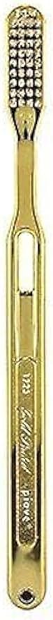 55Dental Gold Toothbrush | Tynex Bristle | Medium Soft | 18K Gold Plated Toothbrush