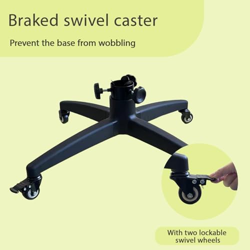Rolling Christmas Tree Stand Fits 9 ft Artificial Christmas Trees