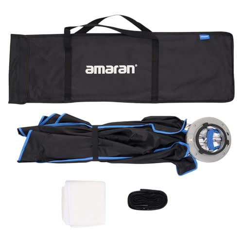 Amaran Light Box 60x90 Square Bowens Mount Softbox,Included Difusion,Light Control Grid and Carrying Bag for 200X/300C/150C/100D - size: Light Box 60x90