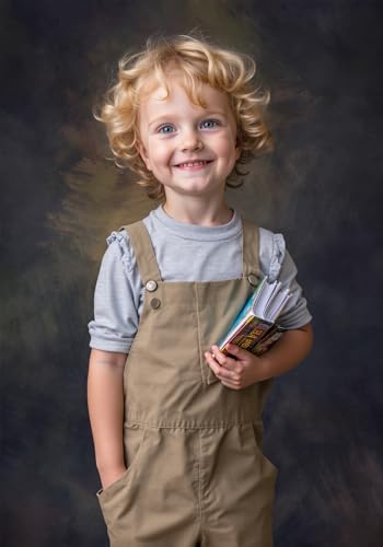 Kate 8x8ft Retro Brown Abstract Photography Backdrop Brushed Painted Canvas Headshots Background Studio Props - color: Brown, size: 8x8ft