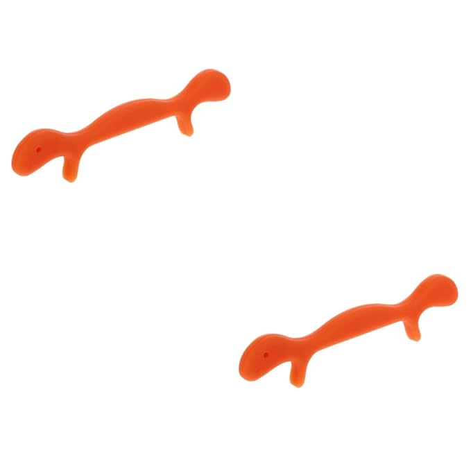 NOLITOY 2pcs Silicone Smile Trainer Mouth Muscle Tightener for Youthful Facial Safe Material for Speech Improvement and Lip Shaping Exercise