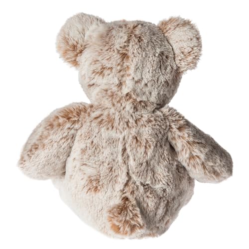 Mary Meyer Stuffed Animal Plush Soft Toy, 10-Inches, Luxey Loves Brown Teddy Bear