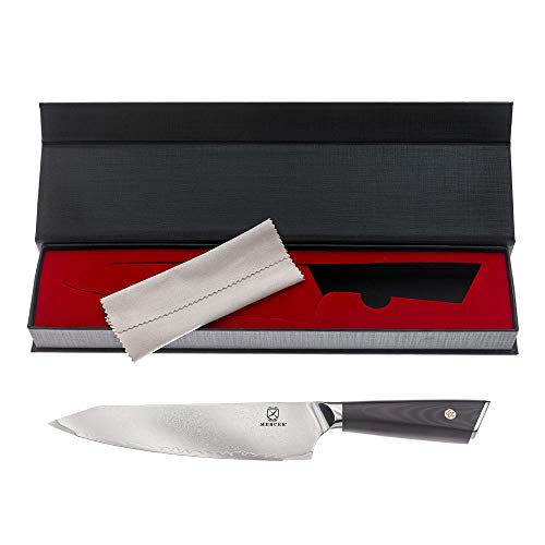 Mercer Culinary Premium Grade Super Steel, 8-Inch Chef's Knife, G10 Handle - style: Chef's Knife G10 Handle 8 Inch