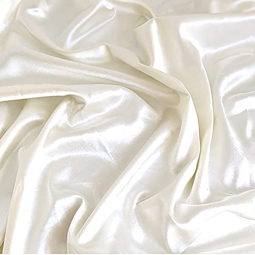 Satin Photography Background Silk, Glossy Fabric Cloth Backdrops for Goods, Crafts, Jewelry, Cosmetics, Food Photoshoot and Flat Lay (White, 3.3×2.5ft/100×75cm) - color: White, size: 100 × 75 cm