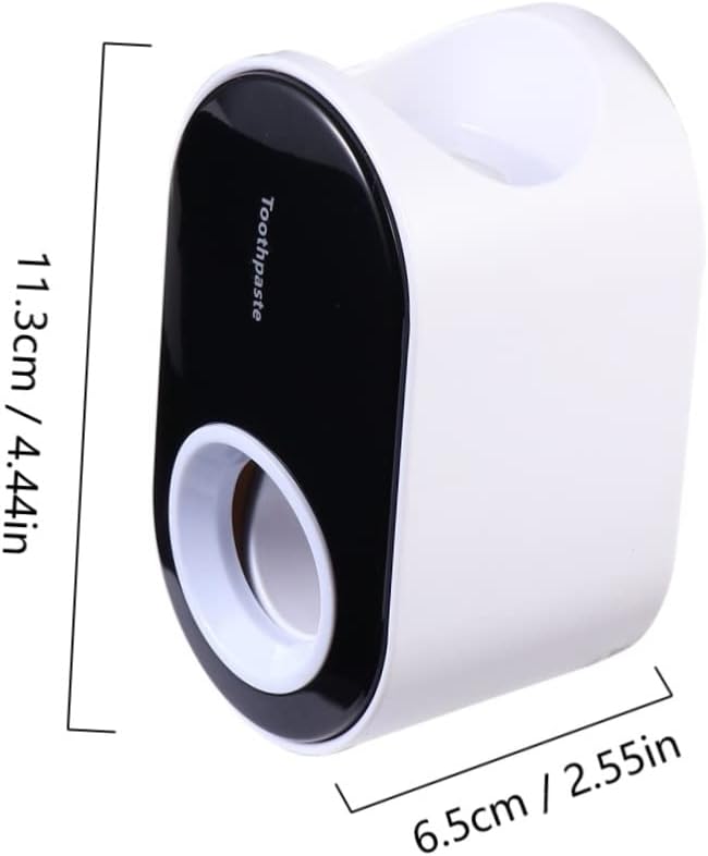 GALPADA 1pc Bathroom Toothpaste Pump No Required Wall-Mounted Rack Slip for Daily Use