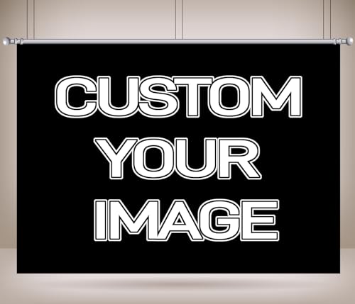 BELECO Fabric 20x10ft Custom Backdrop Image Customized Backdrop with Picture Logo Text Personalized Background Banner Office Home Art Tapestry Wall Hanging Party Decorations Photoshoot Studio Prop - size: 20x10FT
