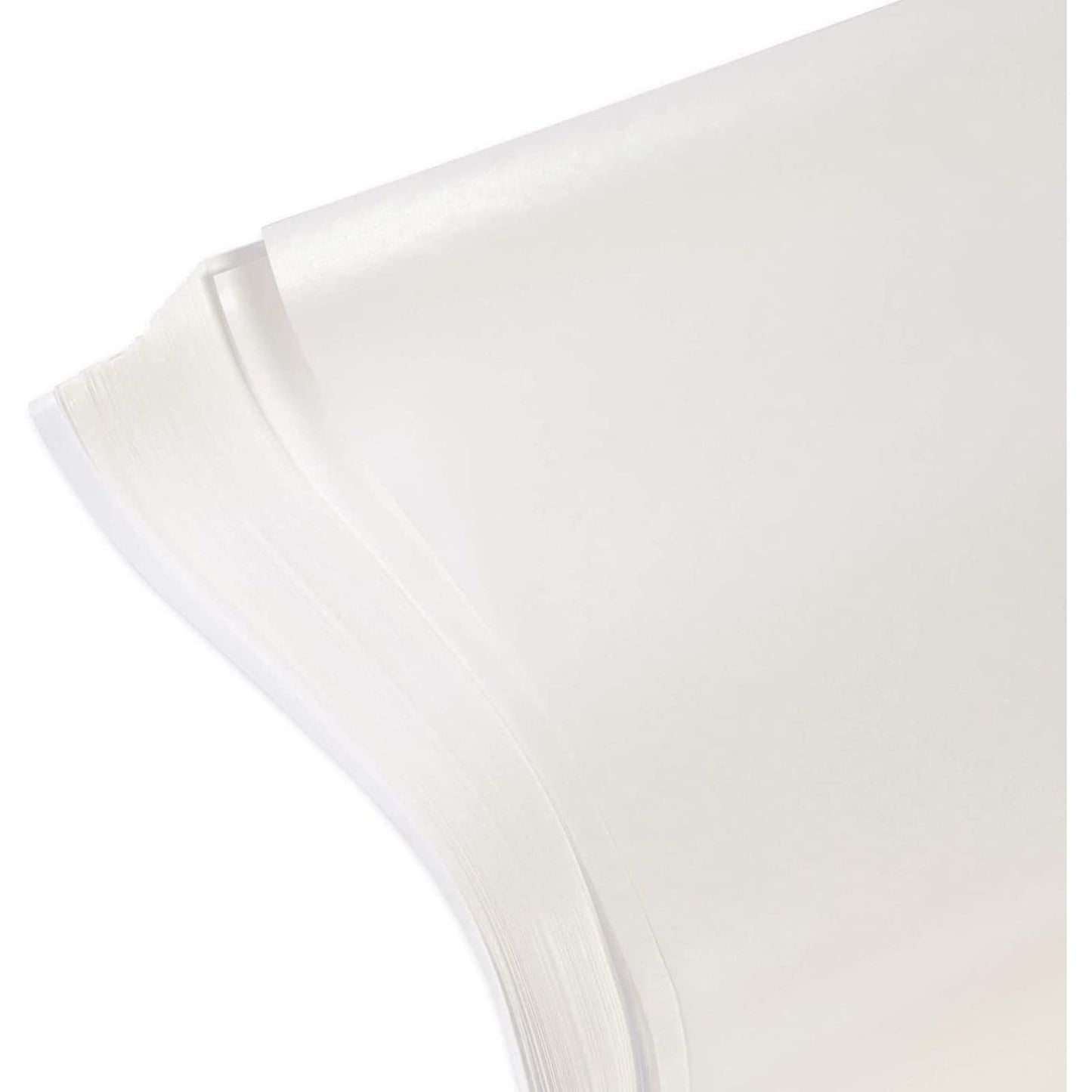 Bright Creations Glassine Sheets - Archival Glassine Paper for Artwork - Photo Protection Paper for Grease-Resistant Baking & DIY Crafts - 100 Pack, 16x20 in, White