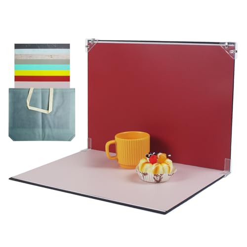 Photo Backdrop Boards, 8 Pcs 16 Patterns Table Top Food Background Kit, Product Photography Backdrops, Suitable for Food, Jewelry, Cosmetics and Other Small Items. (Small Size 16.5x11.8in)
