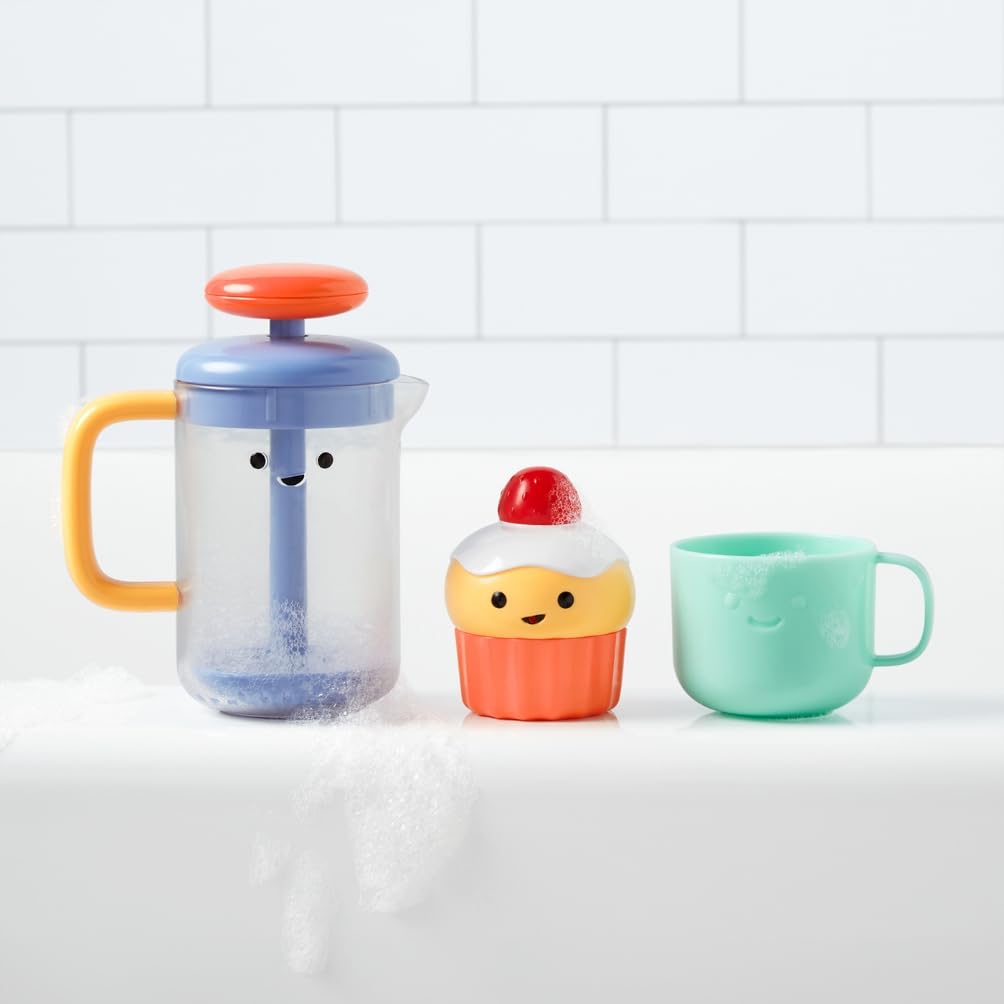 Skip Hop Baby Bath Toy Tub-to-Table Café Bubble & Foam Set Bathtub Sensory Development Toy Age 12m+