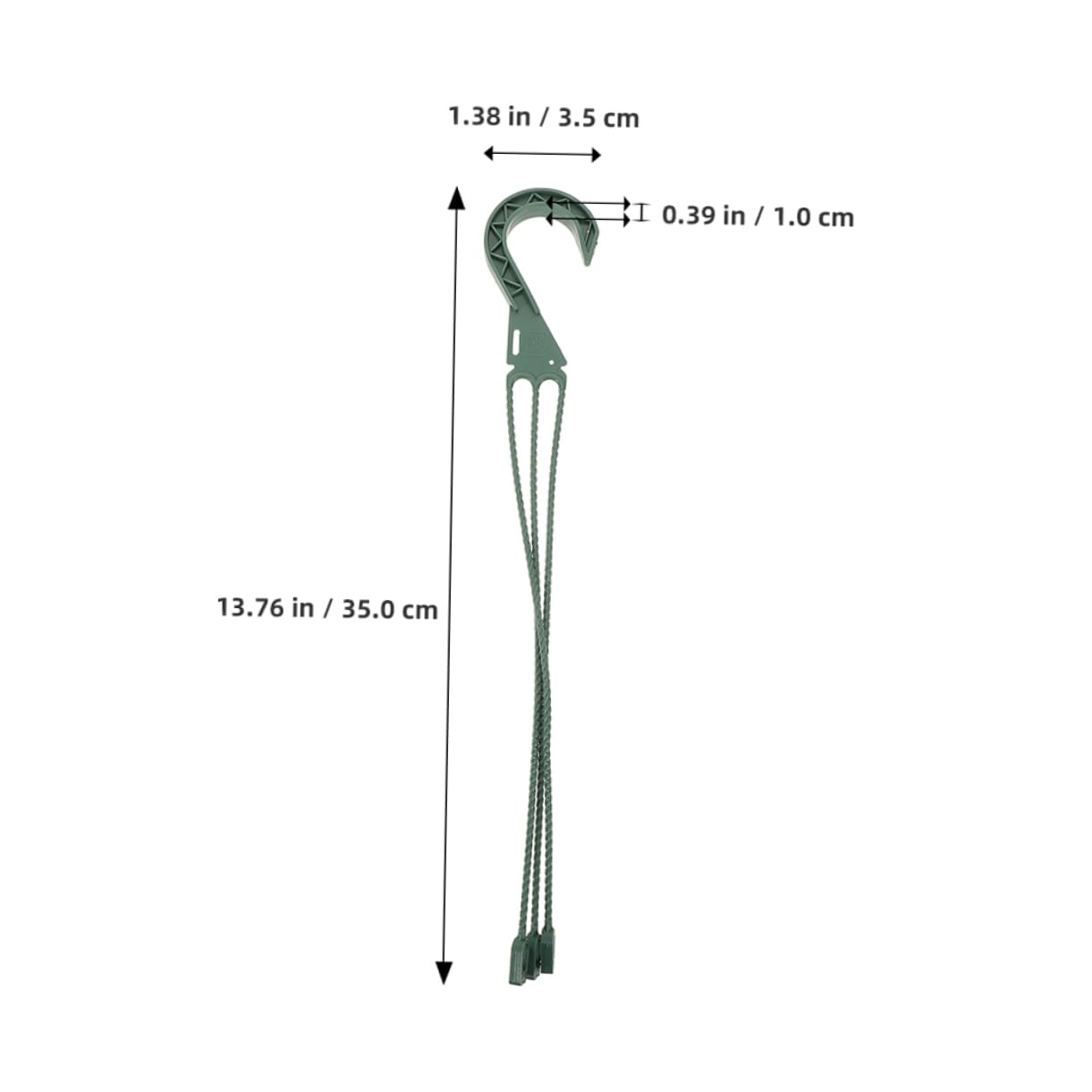 YARNOW 5Pcs Space Saving Plant Hanger Chain Versatile Flower Pot Hooks for Plants Succulents and Indoor Decor Simple Installation for Efficient Vertical Gardening