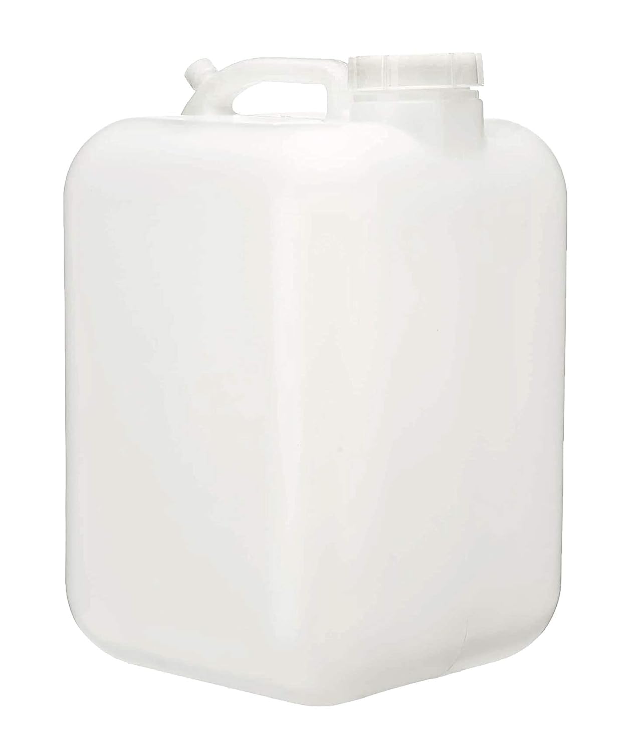 FastRack 5 Gallon Hedpak with Cap | BPA-free, Food-Grade, and Leak-Proof | White Water Container | Ideal for brewing, fermentation, or storage