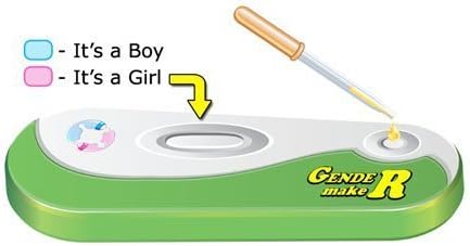 Gender Predictor Test kit by GENDERmaker - Boy or Girl at Home Early Pregnancy Gender Test | Baby Gender Prediction Test