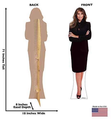Advanced Graphics First Lady Melania Trump Life Size Cardboard Cutout Standup - color: First Lady Melania Trump