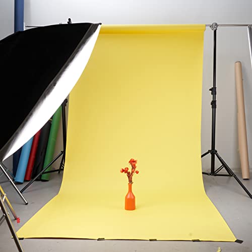 Seamless Photogrphy Background Paper, Paper Backdrop Roll for Photoshoot, 53" x16', Pursuit Grey - color: Pursuit Grey, size: 53"x16'