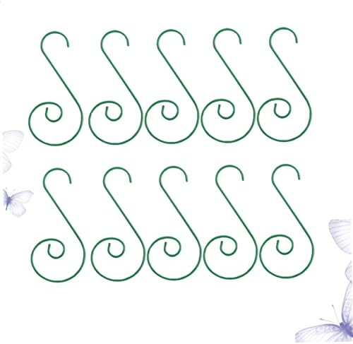 Elegant Christmas Tree Hooks 100pcs S-Shaped Metal Hooks for Ornaments for Christmas Decorations