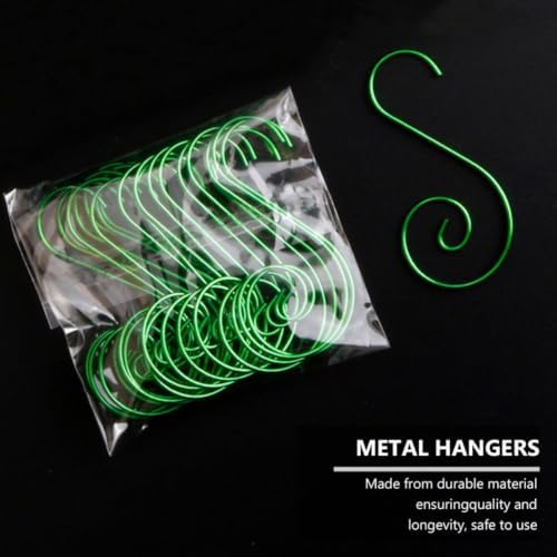 50pcs Christmas Garland Hooks Galvanized Steel Creative Hanging Hook