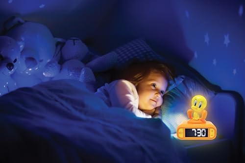 LEXiBOOK, Titi Nightlight Alarm Clock, RL800TW