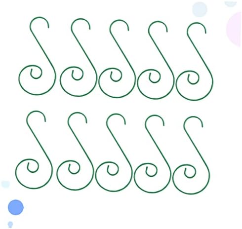 Elegant Christmas Tree Hooks 100pcs S-Shaped Metal Hooks for Ornaments for Christmas Decorations