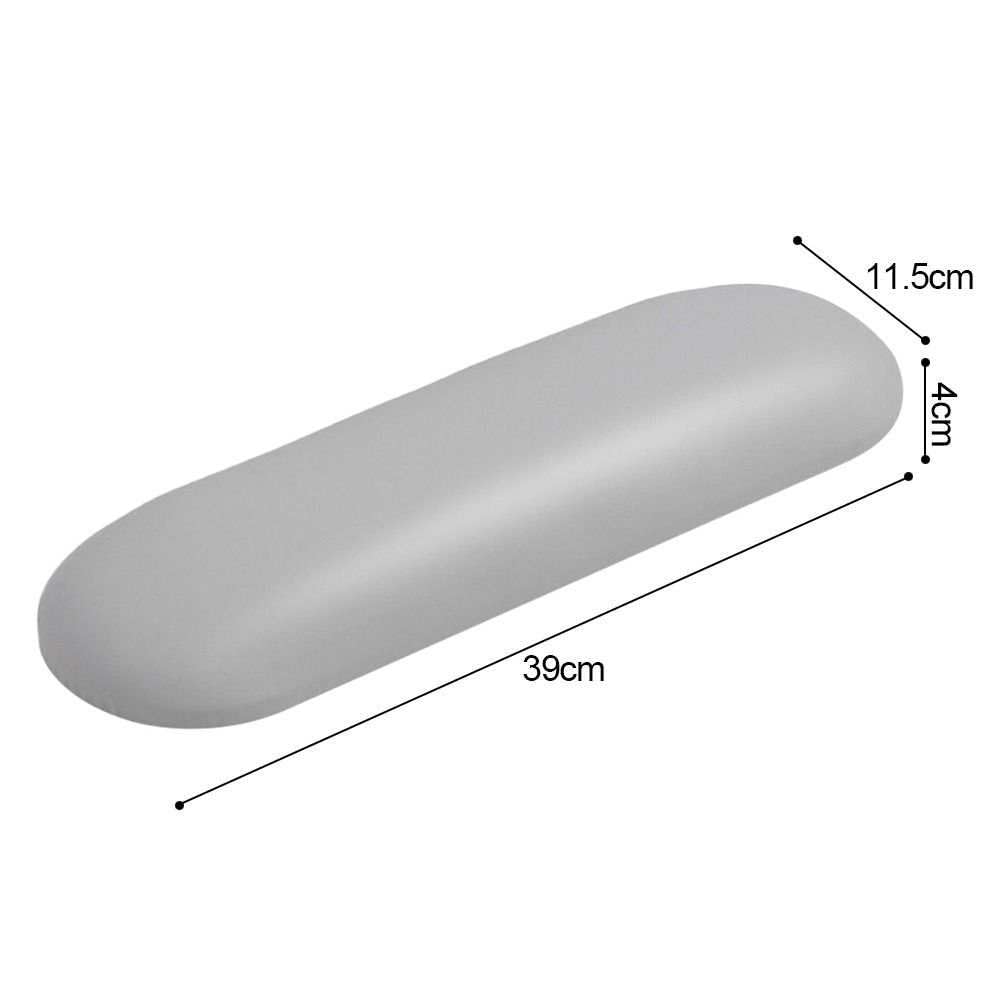 Nail Arm Rest Nail Art Tech Must Have Nail Tech Tool Manicure Hand Rest Pillow Cushion Hand Rest Sturdy Soft Leather Nail Pad For Salon Pedicure Manicure Hand Rest Hand Pillow Grey No Stand