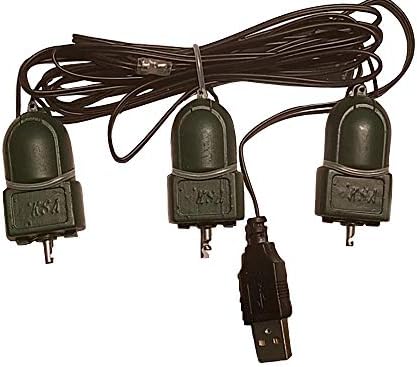 Kurt S. Adler USB Triple Twirl-It with DC Motors