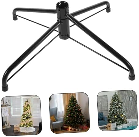 Versatile Artificial Christmas Tree Stand Replacement Base Sturdy Metal Support for Trees Sleek Design for Stability Easy Installation for Holiday Decor