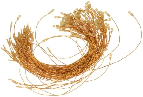POPETPOP 1000pcs Halloween Ornament Hooks with Snap Precut String