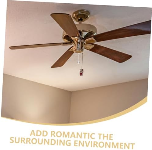 jojofuny Valentines Day Crystal Decor Party Lamp Hanging Decoration Crystal Decoration for Living Room Ceiling Light Fixture