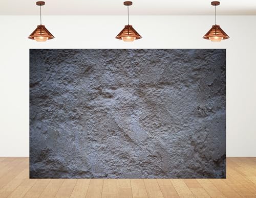 10x8ft Rough White Plaster Backdrop Uneven Texture Stucco Surface Neutral Tone Photography Background for Minimalist Party Studio Photoshoot Decorations Tapestry Banner Photo Booth Props - size: 10x8ft