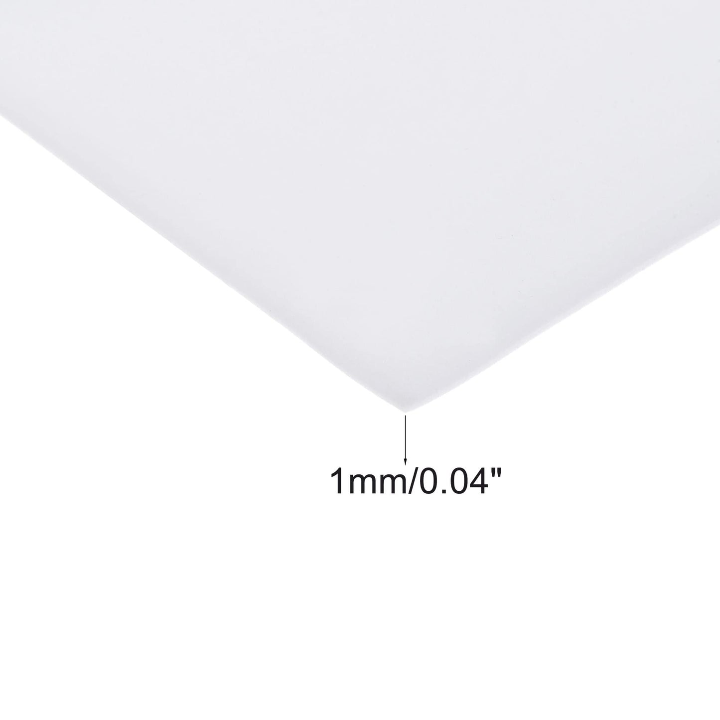 uxcell White EVA Foam Sheets Roll 13 x 39 Inch 1mm Thick for Crafts DIY Projects, 2 Pcs