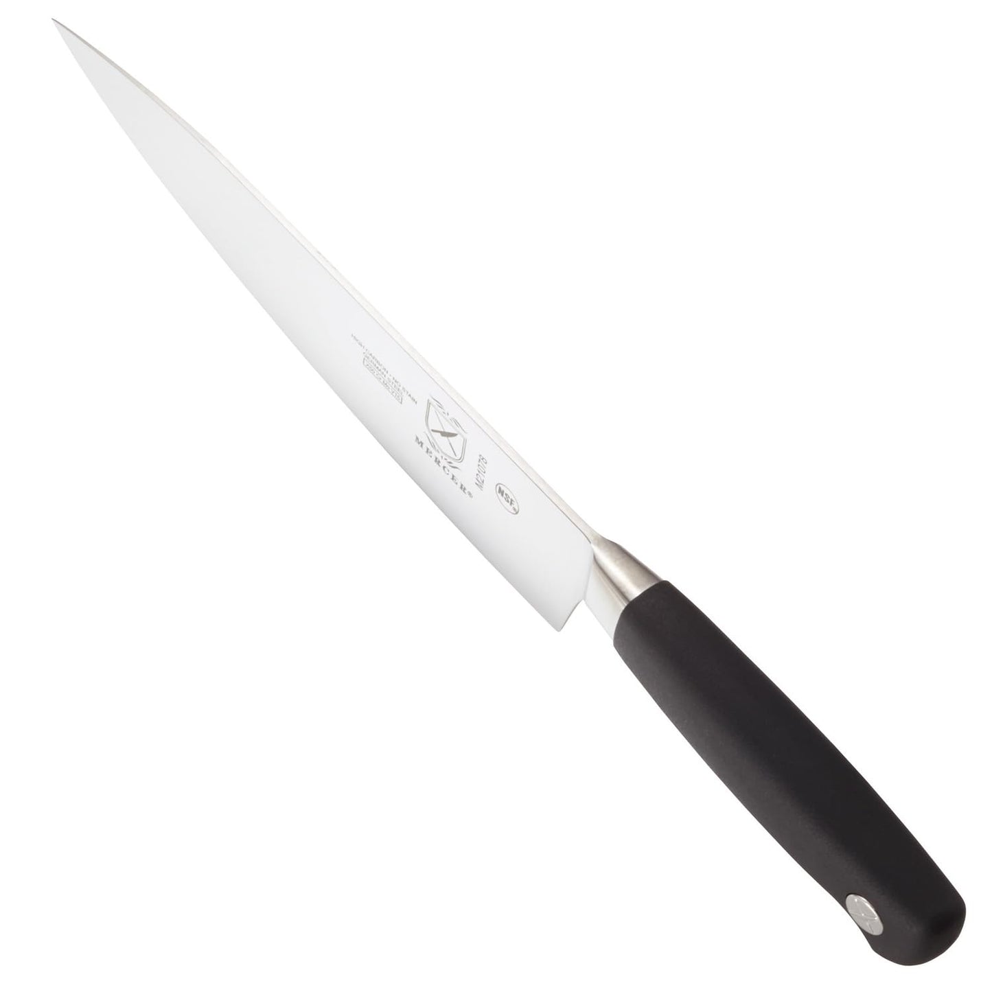 Mercer Culinary M21078 Genesis 8-Inch Short Bolster Chef's Knife,Black
