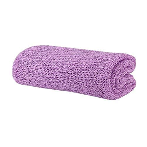 Newborn Photography Props Wrap Stretch Long Ripple Blanket Yarn Baby Photo Props Boy Girl Cloth Fabric Layer - color: Purple